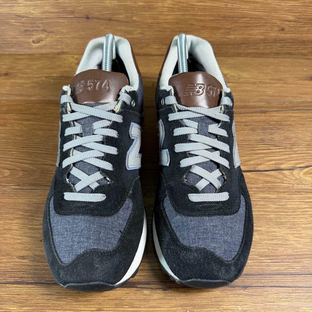 New Balance 574 Beach Cruisers Suede Sneakers Men’s Size 8.5 Shoes - Picture 8 of 12